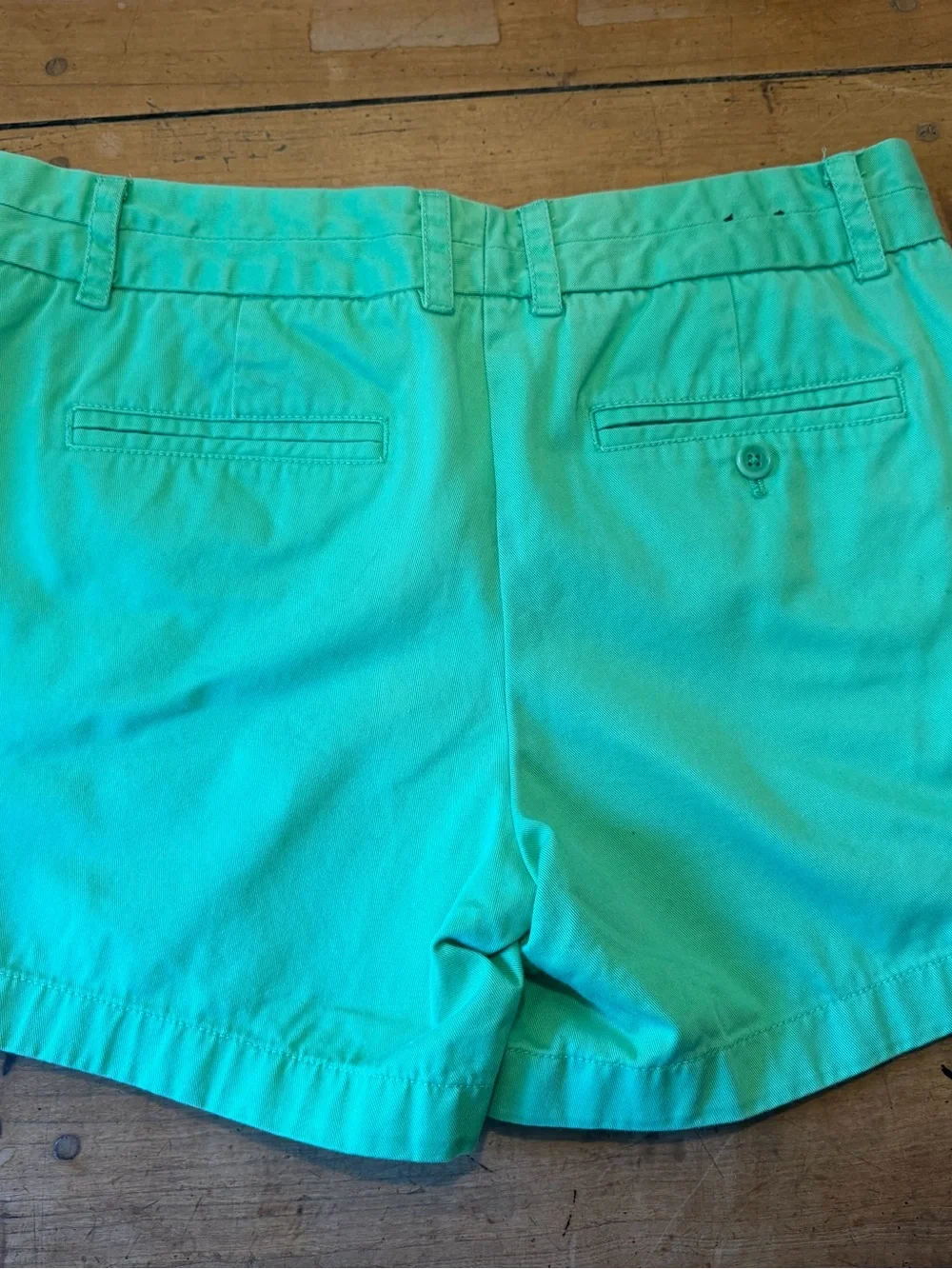 J. Crew Bright Mint Green Chino Shorts